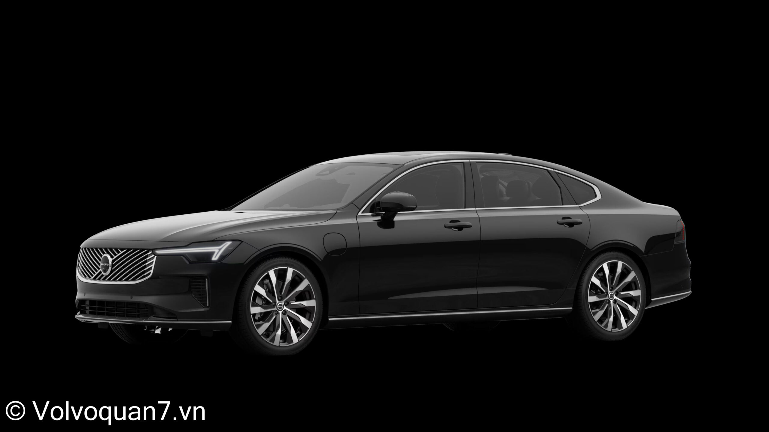 S90 Plug-in Hybrid Màu Đen Onyx