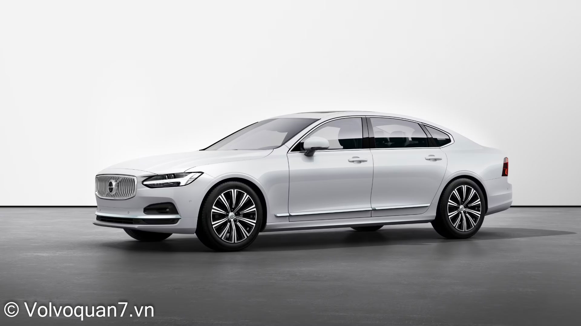 Volvo s90 Màu Trắng Pha-lê (Crystal White)