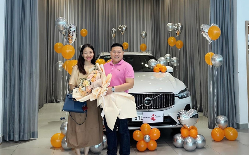 Giao xe tại Volvo Bình Dương