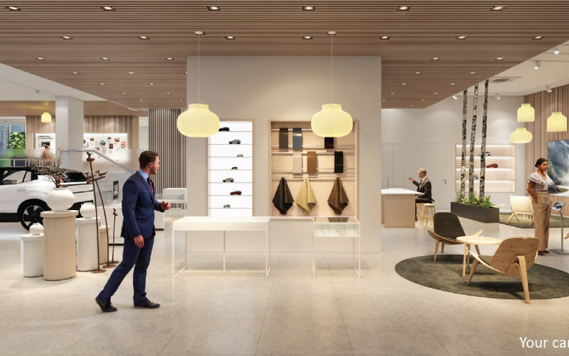Showroom trưng bày Volvo Cần Thơ